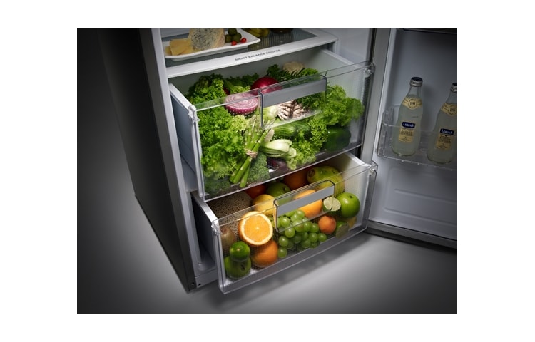 LG Aktivt kylt  kylskåp, 185 cm (nettovolym 382 liter ), GL5241SWJZ