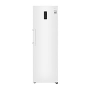 Vy framifrån av 375L Fristående kylskåp (Vit) - Energiklass F, Moist Balance Crisper™ och Smart Diagnosis™ med Wi-Fi GL5241SWJZ1