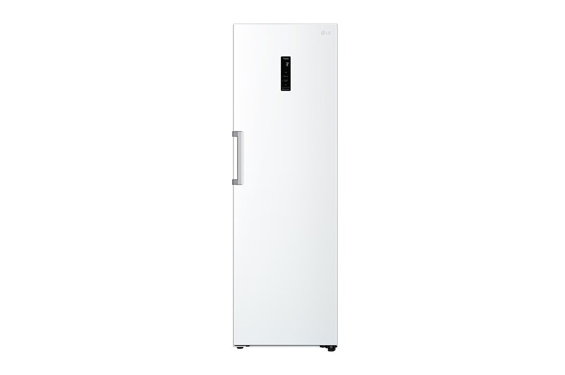 LG 386L Fristående kylskåp (Vit) - Energiklass E, Door Cooling™, LINEARCooling™, Moist Balance Crisper ™, Smart Diagnosis™ med Wi-Fi, GLE51SWGSZ