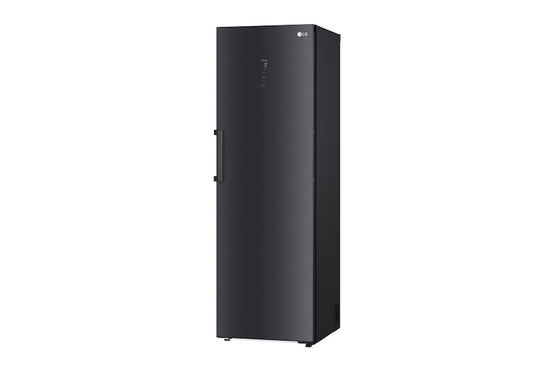 LG 386L Fristående kylskåp (Matte Black) - Energiklass D, Door Cooling™, LINEARCooling™, FRESHBalancer™, Smart Diagnosis™ med Wi-Fi, GLM71MCCSF