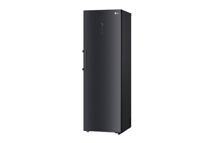LG 386L Fristående kylskåp (Matte Black) - Energiklass D, Door Cooling™, LINEARCooling™, FRESHBalancer™, Smart Diagnosis™ med Wi-Fi, GLM71MCCSF