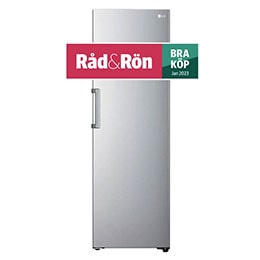 386L Fristående kylskåp (Shiny Steel) - Energiklass E, Door Cooling™, LINEARCooling™, Moist Balance Crisper™
