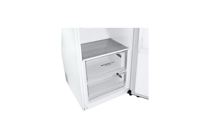 LG 386L Fristående kylskåp (Vit) - Energiklass D, Door Cooling™, LINEARCooling™, Moist Balance Crisper ™, GLT51SWGSF