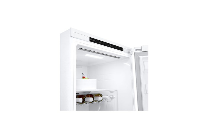 LG 386L Fristående kylskåp (Vit) - Energiklass E, Door Cooling™, LINEARCooling™, Moist Balance Crisper ™, GLT51SWGSZ