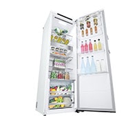LG 386L Fristående kylskåp (Vit) - Energiklass E, Door Cooling™, LINEARCooling™, FRESHBalancer™, Smart Diagnosis™, GLT71SWCSZ