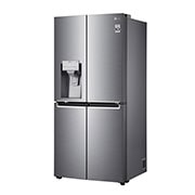 LG 508L Door in Door French Door (Shiny Steel) - Energiklass F, Vatten/is via röranslutning, Smart Diagnosis™ med Wi-Fi, GMJ844PZKV