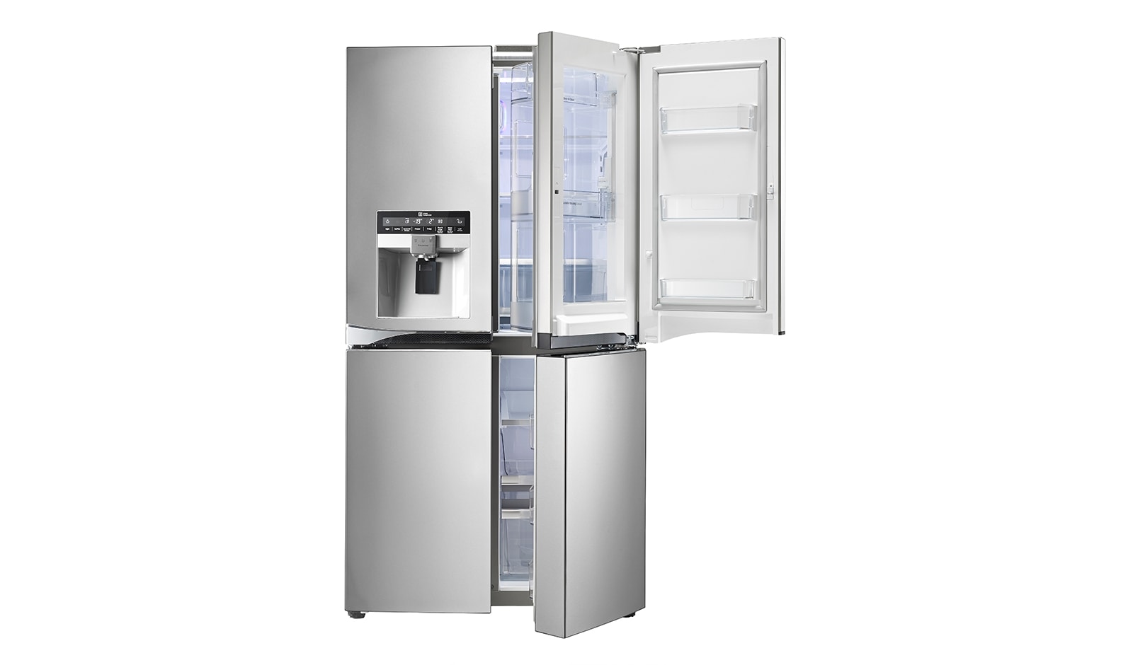 LG French door Side-by-Side med Door-in-Door™, GMJ916NSHV