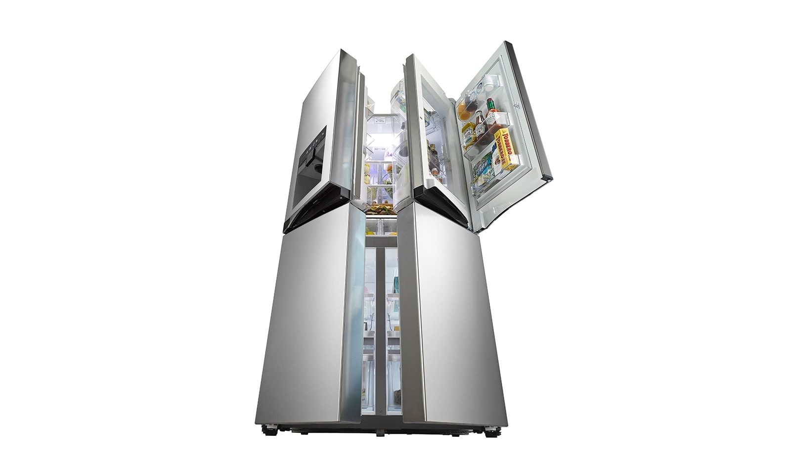 LG French door Side-by-Side med Door-in-Door™, GMJ916NSHV