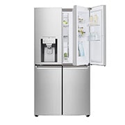 LG 638L Door in Door French Door (Noble Steel), Energiklass F, Vatten/is via röranslutning, Smart Diagnosis™ med Wi-Fi, GMJ945NS9F