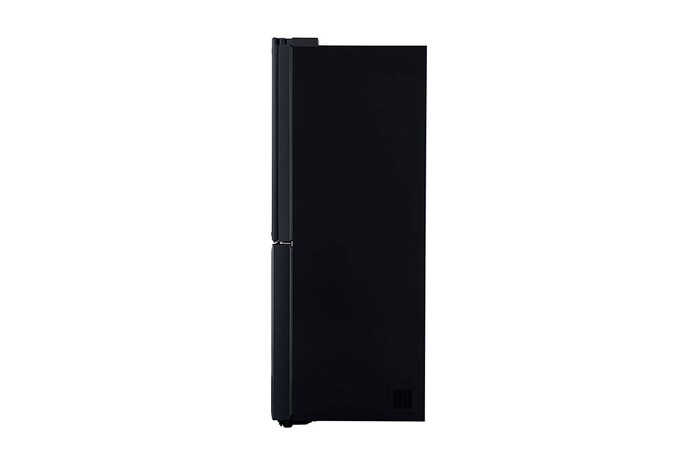 LG 508L InstaView Door in Door French Door (Matte Black) - Energiklass F, Vatten/is via röranslutning, Smart Diagnosis™ med Wi-Fi, GMX844MCKV