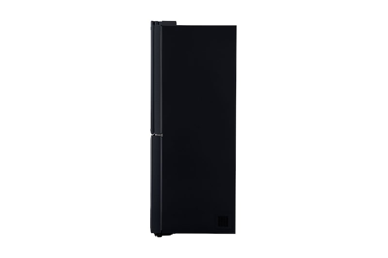 LG 508L InstaView Door in Door French Door (Matte Black) - Energiklass F, Vatten/is via röranslutning, Smart Diagnosis™ med Wi-Fi, GMX844MCKV