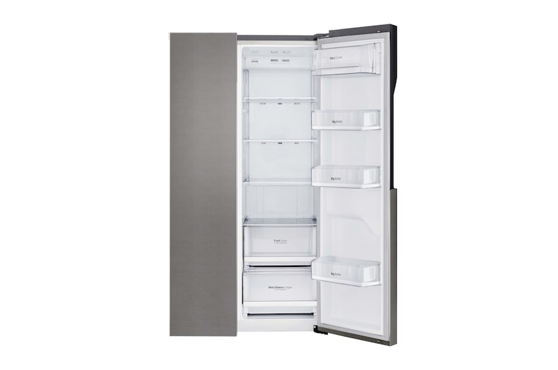 LG 626L Side by Side (Mörkgrå) - Energiklass F, Smart Diagnosis™, GSB360BASZ
