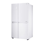 LG 642L Side by Side (Vit) - Energiklass F, Smart Diagnosis™ med Wi-Fi, GSB760SWXV