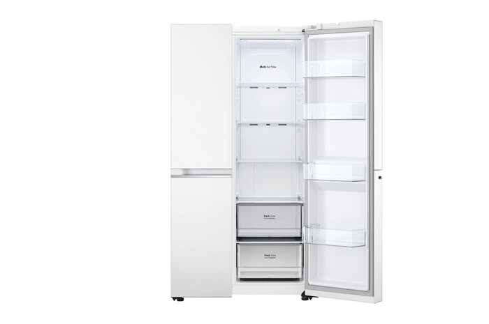 single door open without food