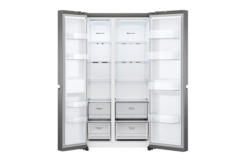LG 655L Side by Side (Dark Graphite), Energiklass, F , Smart Diagnosis™, GSBV70DSTM
