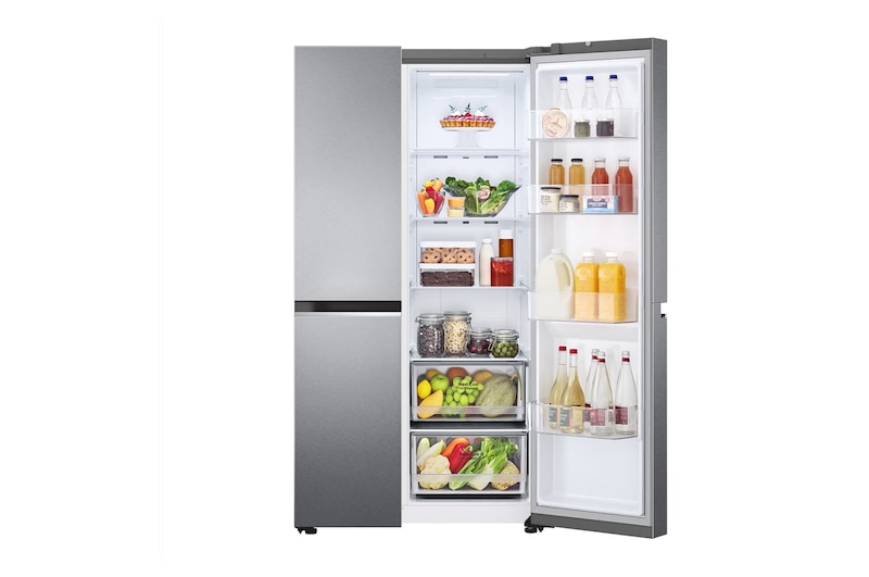 LG 655L Side by Side (Dark Graphite), Energiklass, F , Smart Diagnosis™, GSBV70DSTM