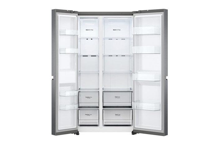 LG 655L Side by Side (Dark Graphite), Energiklass, F , Smart Diagnosis™, GSBV70DSTM