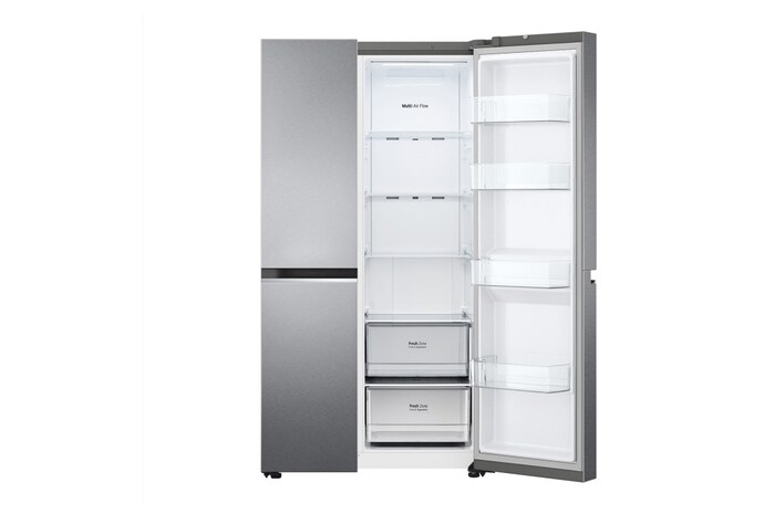 LG 655L Side by Side (Dark Graphite), Energiklass, F , Smart Diagnosis™, GSBV70DSTM