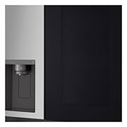 LG 635L InstaView™ Side by Side (Prime Silver), Energiklass D, Vatten/is via röranslutning, Smart Diagnosis™ med Wi-Fi, GSGV80PYLD