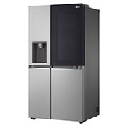 LG 635L InstaView™ Side by Side (Prime Silver), Energiklass D, Vatten/is via röranslutning, Smart Diagnosis™ med Wi-Fi, GSGV80PYLD