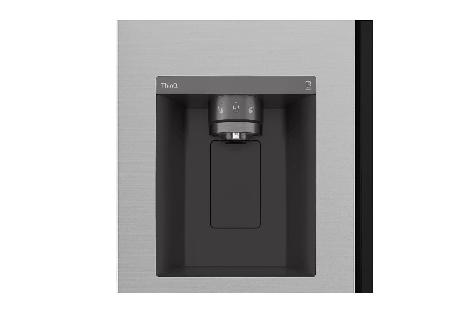LG 635L InstaView™ Side by Side (Prime Silver), Energiklass E, Vatten/is utan röranslutning, Smart Diagnosis™ med Wi-Fi, GSGV81PYLL