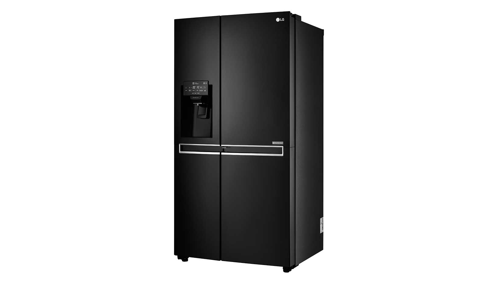 LG 625L Door in Door™ Side by Side (Svart) - Energiklass F, Vatten/is via röranslutning, Smart Diagnosis™ med Wi-Fi, GSJ760WBXV