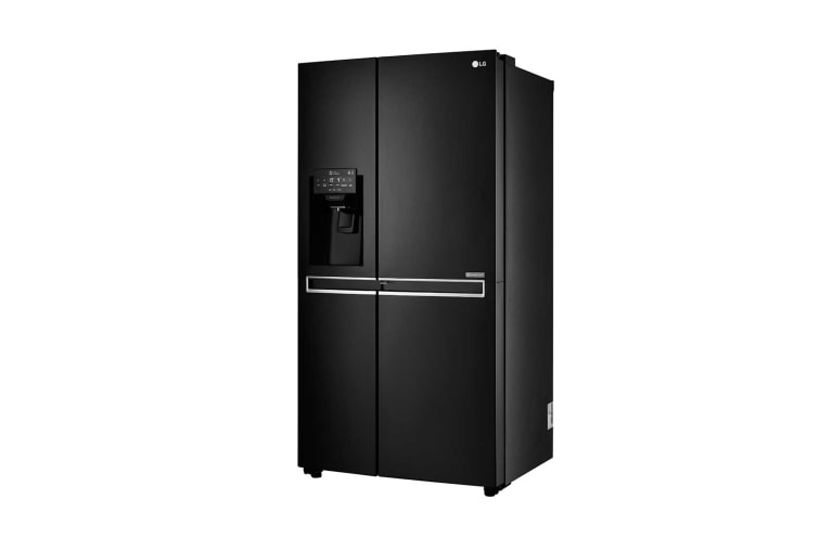 LG 625L Door in Door™ Side by Side (Svart) - Energiklass F, Vatten/is via röranslutning, Smart Diagnosis™ med Wi-Fi, GSJ760WBXV