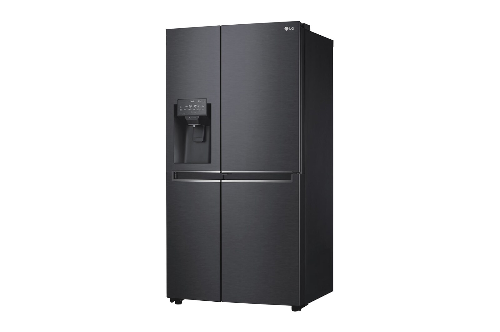 LG 625L Door in Door™ Side by Side (Matte Black) - Energiklass F, Vatten/is utan röranslutning, Smart Diagnosis™ med Wi-Fi, GSJ761MCZZ