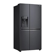 LG 625L Door in Door™ Side by Side (Matte Black) - Energiklass F, Vatten/is utan röranslutning, Smart Diagnosis™ med Wi-Fi, GSJ761MCZZ
