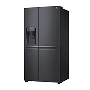 LG 625L Door in Door™ Side by Side (Matte Black) - Energiklass F, Vatten/is utan röranslutning, Smart Diagnosis™ med Wi-Fi, GSJ761MCZZ