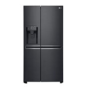 LG 625L Door in Door™ Side by Side (Matte Black) - Energiklass F, Vatten/is utan röranslutning, Smart Diagnosis™ med Wi-Fi, GSJ761MCZZ