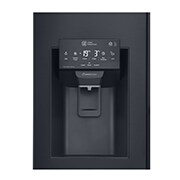 LG 625L Door in Door™ Side by Side (Matte Black) - Energiklass F, Vatten/is utan röranslutning, Smart Diagnosis™ med Wi-Fi, GSJ761MCZZ
