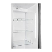 LG 625L Door in Door™ Side by Side (Shiny Steel) - Energiklass E, Vann/isdispenser uten vanntilkobling og Smart Diagnosis™ med Wi-Fi, GSJ761PZEE