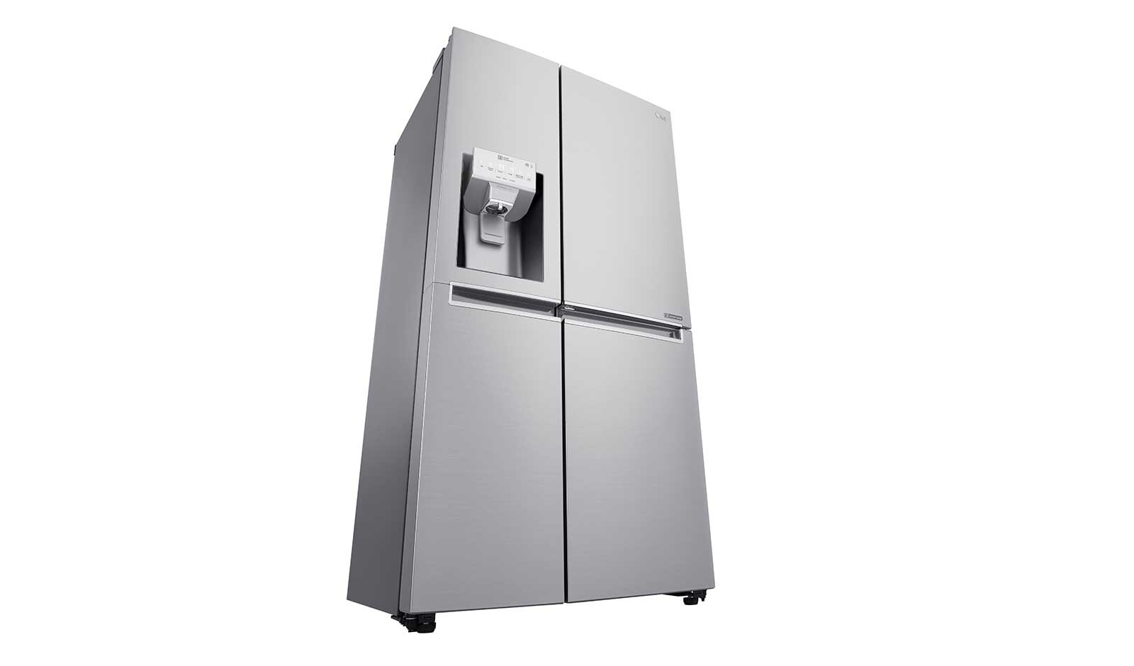 LG 625L Door in Door™ Side by Side (Noble Steel) - Energiklass F, Vatten/is via röranslutning, Smart Diagnosis™ med Wi-Fi, GSJ960NSTZ