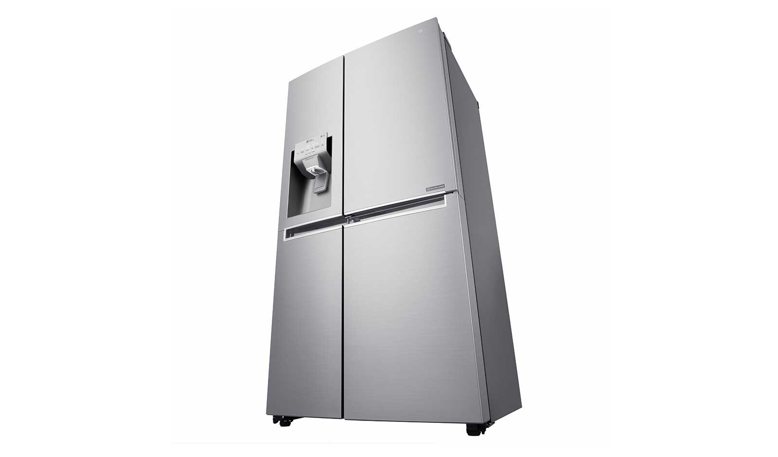 LG 625L Door in Door™ Side by Side (Noble Steel) - Energiklass F, Vatten/is via röranslutning, Smart Diagnosis™ med Wi-Fi, GSJ960NSTZ