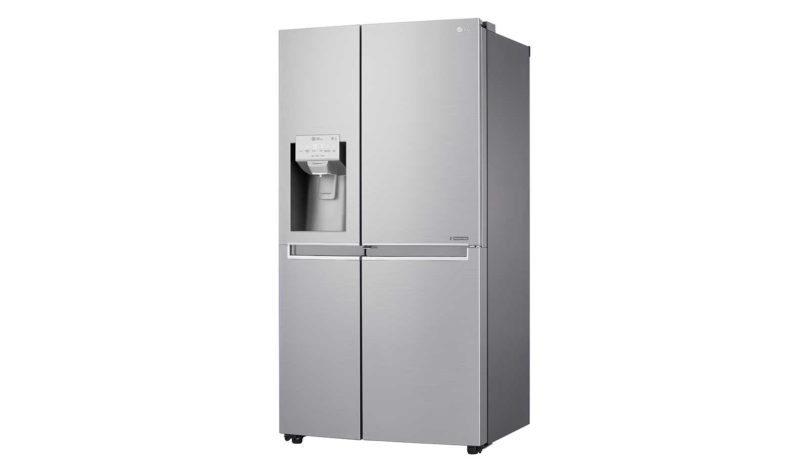 LG 625L Door in Door™ Side by Side (Noble Steel) - Energiklass F, Vatten/is via röranslutning, Smart Diagnosis™ med Wi-Fi, GSJ960NSTZ