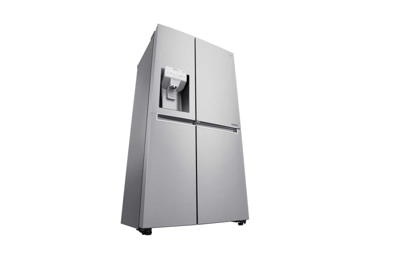 LG 625L Door in Door™ Side by Side (Noble Steel) - Energiklass F, Vatten/is via röranslutning, Smart Diagnosis™ med Wi-Fi, GSJ960NSTZ