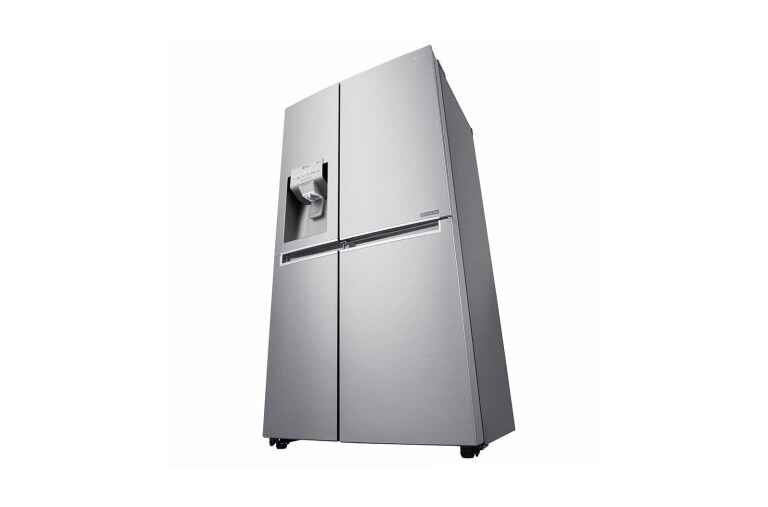 LG 625L Door in Door™ Side by Side (Noble Steel) - Energiklass F, Vatten/is via röranslutning, Smart Diagnosis™ med Wi-Fi, GSJ960NSTZ