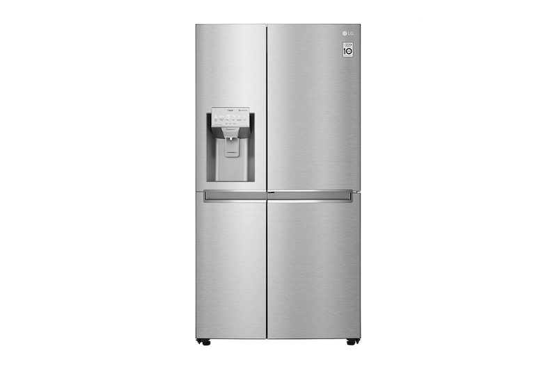 LG 625L Door in Door™ Side by Side (Noble Steel) - Energiklass E, Vatten/is med röranslutning, Smart Diagnosis™ med Wi-Fi, GSJ960NSZE
