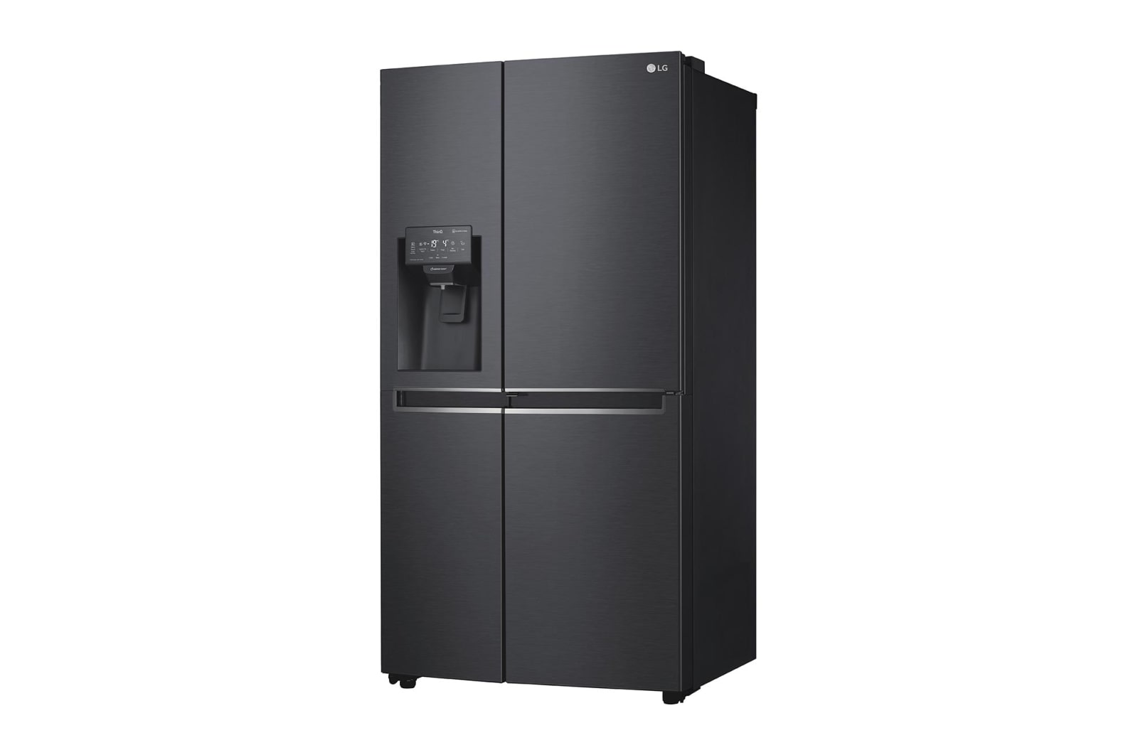 LG 625L Door in Door™ Side by Side (Matte Black) - Energiklass E, Vatten/is utan röranslutning, Smart Diagnosis™ med Wi-Fi, GSJ961MCCZ