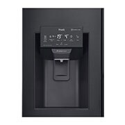 LG 625L Door in Door™ Side by Side (Matte Black) - Energiklass E, Vatten/is utan röranslutning, Smart Diagnosis™ med Wi-Fi, GSJ961MCCZ
