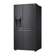 LG 625L Door in Door™ Side by Side (Matte Black) - Energiklass E, Vatten/is utan röranslutning, Smart Diagnosis™ med Wi-Fi, GSJ961MCCZ