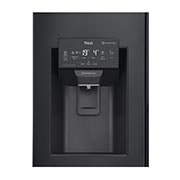 LG 625L Door in Door™ Side by Side (Matte Black) - Energiklass F, Vatten/is utan röranslutning, Smart Diagnosis™ med Wi-Fi, GSJ961MCVZ
