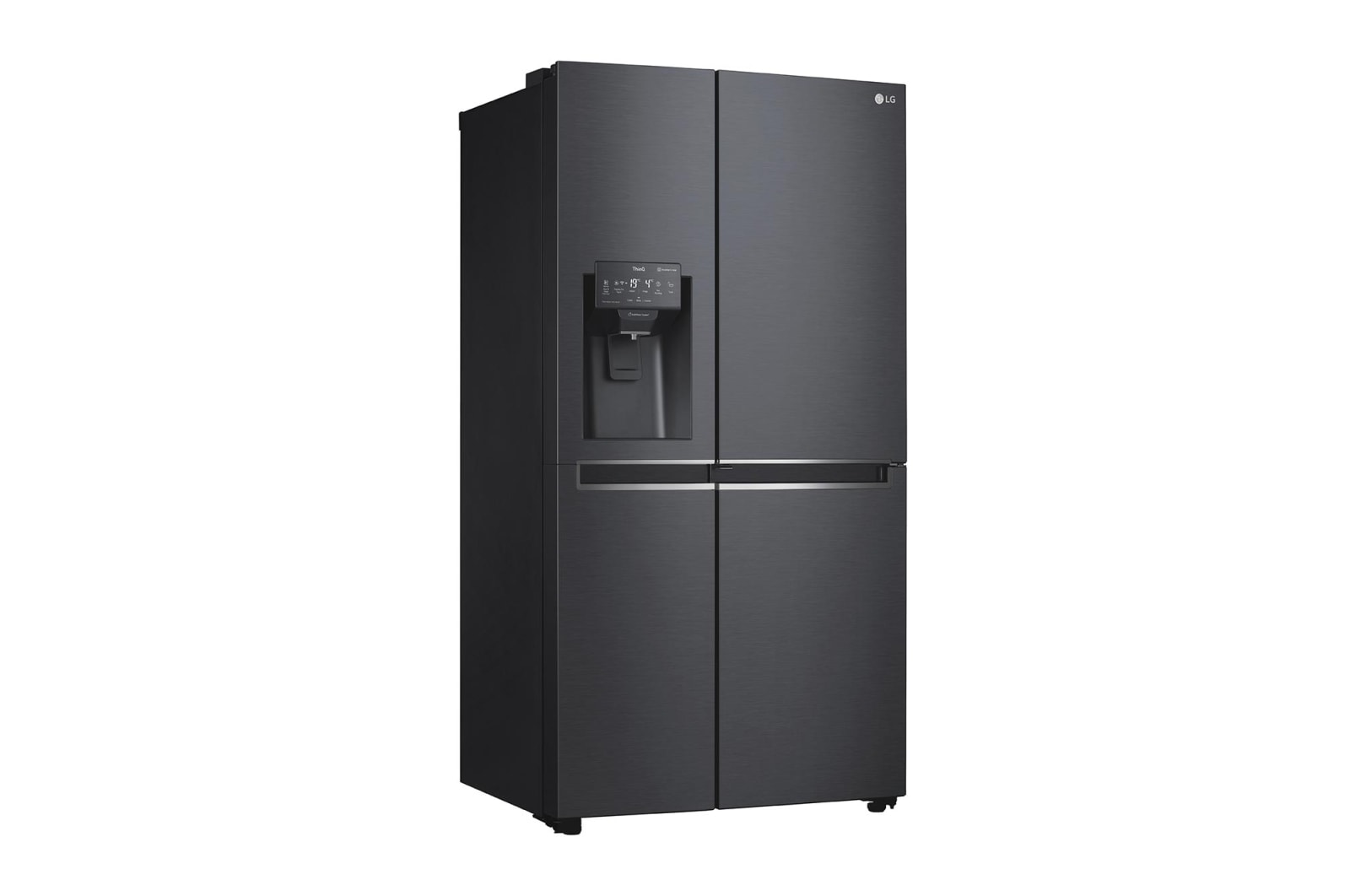 LG 625L Door in Door™ Side by Side (Matte Black) - Energiklass F, Vatten/is utan röranslutning, Smart Diagnosis™ med Wi-Fi, GSJ961MCVZ