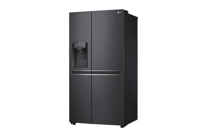 LG 625L Door in Door™ Side by Side (Matte Black) - Energiklass F, Vatten/is utan röranslutning, Smart Diagnosis™ med Wi-Fi, GSJ961MCVZ