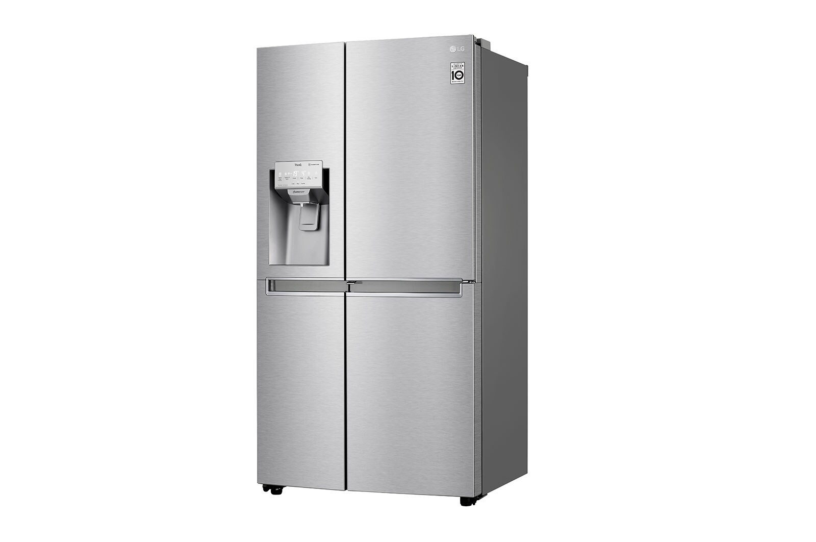 LG 625L Door in Door™ Side by Side (Noble Steel) - Energiklass E, Vatten/is utan röranslutning, Smart Diagnosis™ med Wi-Fi, GSJ961NSZE