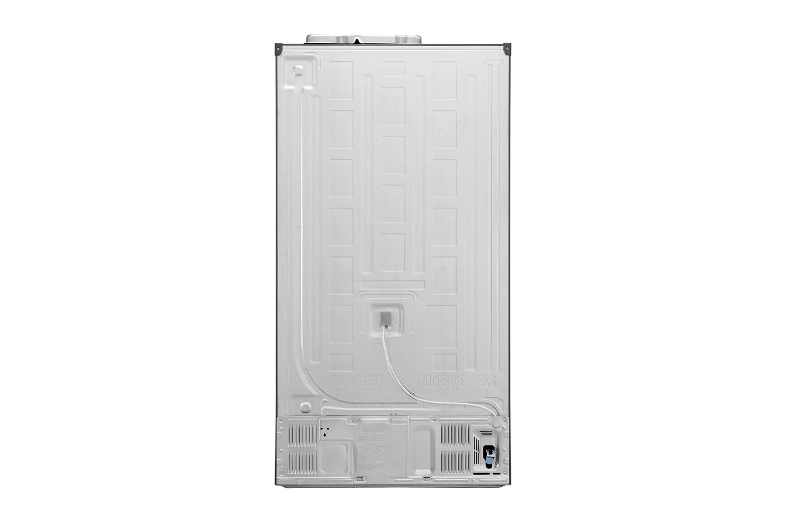 LG 625L Door in Door™ Side by Side (Shiny Steel) - Energiklass E, Vatten/is utan röranslutning, Smart Diagnosis™ med Wi-Fi, GSJ961PZCZ