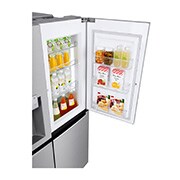 LG 625L Door in Door™ Side by Side (Shiny Steel) - Energiklass E, Vatten/is utan röranslutning, Smart Diagnosis™ med Wi-Fi, GSJ961PZCZ