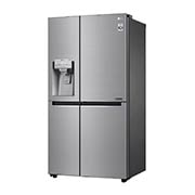 LG 625L Door in Door™ Side by Side (Shiny Steel) - Energiklass F, Vatten/is utan röranslutning, Smart Diagnosis™ med Wi-Fi, GSJ961PZVZ