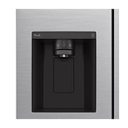 LG 635L Door in Door™ Side by Side (Shiny Steel), Energiklass E, Vatten/is via röranslutning, Smart Diagnosis™ med Wi-Fi, GSJV70PZTE